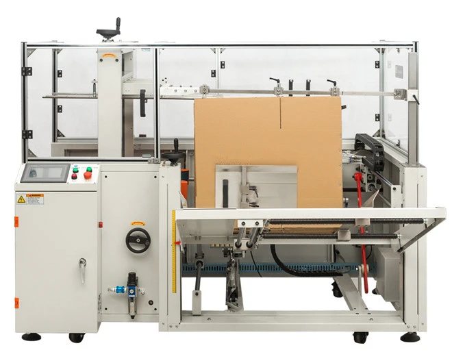 Carton Bottom Tape Sealing Erecting Machine